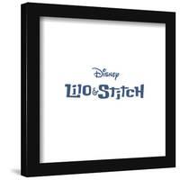 Gallery Pops Disney Lilo & Stitch - Logo Wall Art-Trends International-Framed Gallery Pops