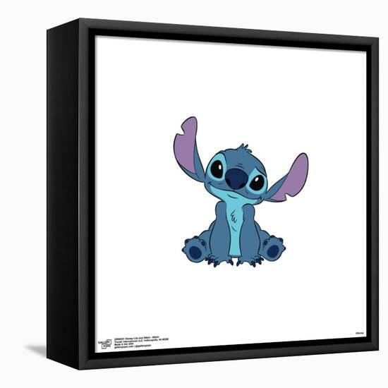 Gallery Pops Disney Lilo & Stitch - Stitch Wall Art-Trends International-Framed Stretched Canvas