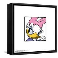 Gallery Pops Disney Mickey and Friends - Daisy Duck Expressions Demure Wall Art-Trends International-Framed Stretched Canvas