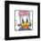 Gallery Pops Disney Mickey and Friends - Daisy Duck Expressions Excited Wall Art-Trends International-Framed Gallery Pops