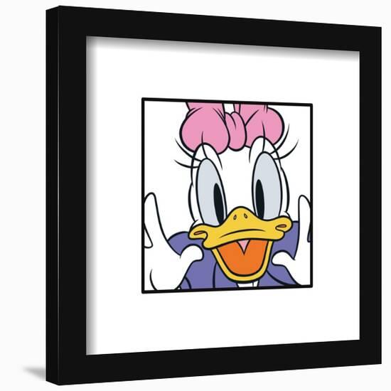 Gallery Pops Disney Mickey and Friends - Daisy Duck Expressions Excited Wall Art-Trends International-Framed Gallery Pops