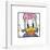 Gallery Pops Disney Mickey and Friends - Daisy Duck Expressions Excited Wall Art-Trends International-Framed Gallery Pops
