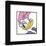 Gallery Pops Disney Mickey and Friends - Daisy Duck Expressions Happy Wall Art-Trends International-Framed Gallery Pops