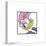 Gallery Pops Disney Mickey and Friends - Daisy Duck Expressions Happy Wall Art-Trends International-Stretched Canvas