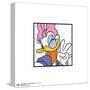 Gallery Pops Disney Mickey and Friends - Daisy Duck Expressions Peace Wall Art-Trends International-Stretched Canvas
