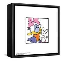 Gallery Pops Disney Mickey and Friends - Daisy Duck Expressions Peace Wall Art-Trends International-Framed Stretched Canvas