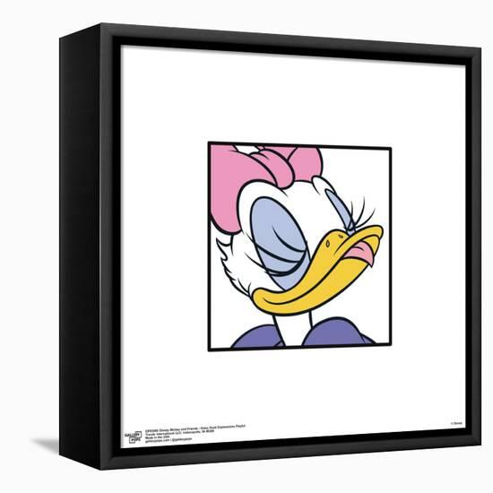 Gallery Pops Disney Mickey and Friends - Daisy Duck Expressions Playful Wall Art-Trends International-Framed Stretched Canvas