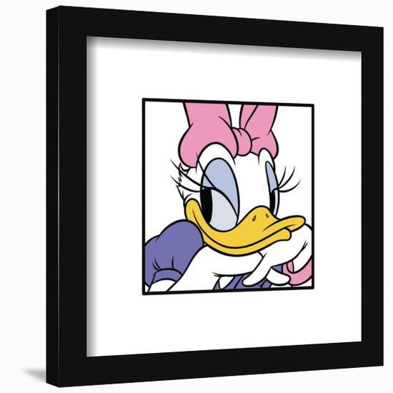 Gallery Pops Disney Mickey and Friends - Daisy Duck Expressions Smiling Wall Art-Trends International-Framed Gallery Pops