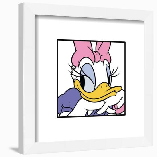 Gallery Pops Disney Mickey and Friends - Daisy Duck Expressions Smiling Wall Art-Trends International-Framed Gallery Pops