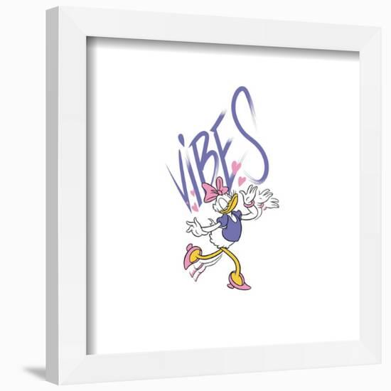 Gallery Pops Disney Mickey and Friends - Daisy Duck Vibes Wall Art-Trends International-Framed Gallery Pops