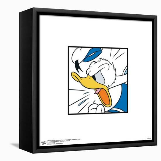 Gallery Pops Disney Mickey and Friends - Donald Duck Expressions Angry Wall Art-Trends International-Framed Stretched Canvas