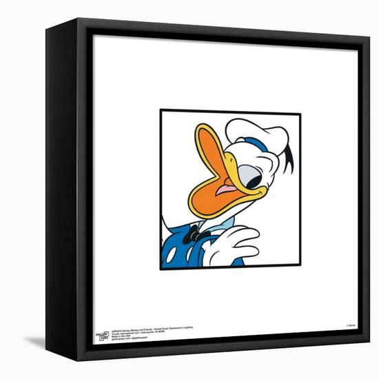 Gallery Pops Disney Mickey and Friends - Donald Duck Expressions Laughing Wall Art-Trends International-Framed Stretched Canvas