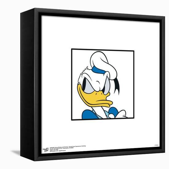Gallery Pops Disney Mickey and Friends - Donald Duck Expressions Smirking Wall Art-Trends International-Framed Stretched Canvas