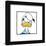 Gallery Pops Disney Mickey and Friends - Donald Duck Expressions Thinking Wall Art-Trends International-Framed Gallery Pops