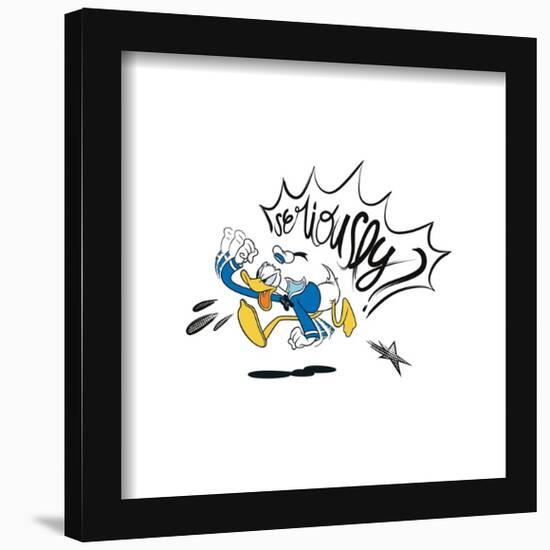 Gallery Pops Disney Mickey and Friends - Donald Duck Seriously Wall Art-Trends International-Framed Gallery Pops