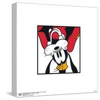 Gallery Pops Disney Mickey and Friends - Goofy Expressions Upside Down Wall Art-Trends International-Stretched Canvas