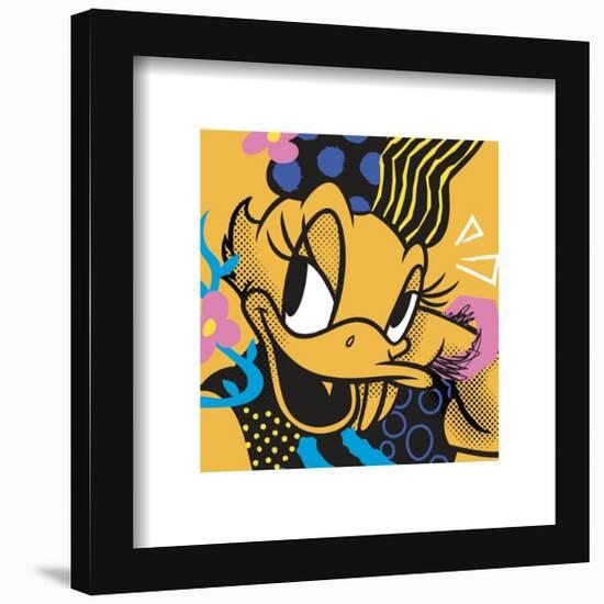 Gallery Pops Disney Mickey and Friends - Hi-Lighter Daisy Duck Wall Art-Trends International-Framed Gallery Pops