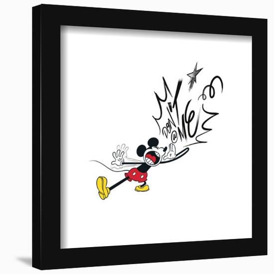 Gallery Pops Disney Mickey and Friends - Mickey Mouse Don't Wall Art-Trends International-Framed Gallery Pops