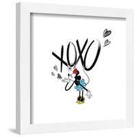 Gallery Pops Disney Mickey and Friends - Minnie Mouse XOXO Wall Art-Trends International-Framed Gallery Pops