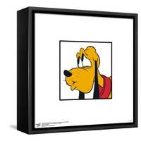 Gallery Pops Disney Mickey and Friends - Pluto Expressions Ashamed Wall Art-Trends International-Framed Stretched Canvas