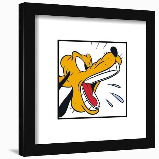 Gallery Pops Disney Mickey and Friends - Pluto Expressions Barking Wall Art-Trends International-Framed Gallery Pops