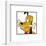 Gallery Pops Disney Mickey and Friends - Pluto Expressions Bone Wall Art-Trends International-Framed Gallery Pops