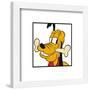 Gallery Pops Disney Mickey and Friends - Pluto Expressions Bone Wall Art-Trends International-Framed Gallery Pops