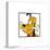 Gallery Pops Disney Mickey and Friends - Pluto Expressions Bone Wall Art-Trends International-Stretched Canvas