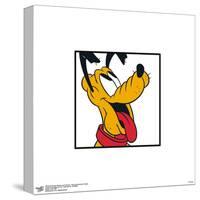Gallery Pops Disney Mickey and Friends - Pluto Expressions Happy Wall Art-Trends International-Stretched Canvas