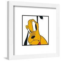 Gallery Pops Disney Mickey and Friends - Pluto Expressions Listening Wall Art-Trends International-Framed Gallery Pops