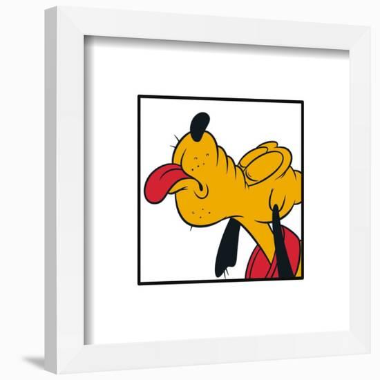 Gallery Pops Disney Mickey and Friends - Pluto Expressions Playful Wall Art-Trends International-Framed Gallery Pops