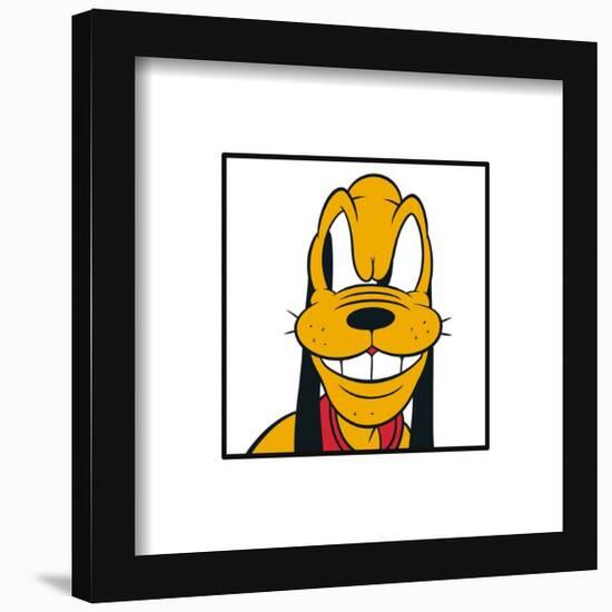 Gallery Pops Disney Mickey and Friends - Pluto Expressions Scheming Wall Art-Trends International-Framed Gallery Pops