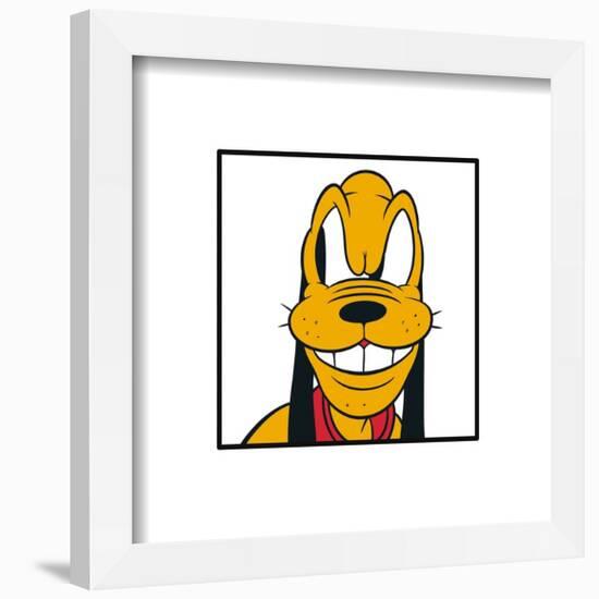 Gallery Pops Disney Mickey and Friends - Pluto Expressions Scheming Wall Art-Trends International-Framed Gallery Pops