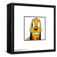 Gallery Pops Disney Mickey and Friends - Pluto Expressions Scheming Wall Art-Trends International-Framed Stretched Canvas