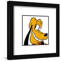 Gallery Pops Disney Mickey and Friends - Pluto Expressions Smiling Wall Art-Trends International-Framed Gallery Pops