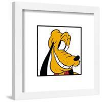 Gallery Pops Disney Mickey and Friends - Pluto Expressions Smiling Wall Art-Trends International-Framed Gallery Pops