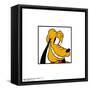 Gallery Pops Disney Mickey and Friends - Pluto Expressions Smiling Wall Art-Trends International-Framed Stretched Canvas