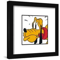 Gallery Pops Disney Mickey and Friends - Pluto Expressions Worried Wall Art-Trends International-Framed Gallery Pops