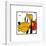 Gallery Pops Disney Mickey and Friends - Pluto Expressions Worried Wall Art-Trends International-Framed Gallery Pops