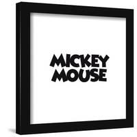 Gallery Pops Disney Mickey Mouse - Logo Wall Art-Trends International-Framed Gallery Pops