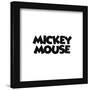 Gallery Pops Disney Mickey Mouse - Logo Wall Art-Trends International-Framed Gallery Pops