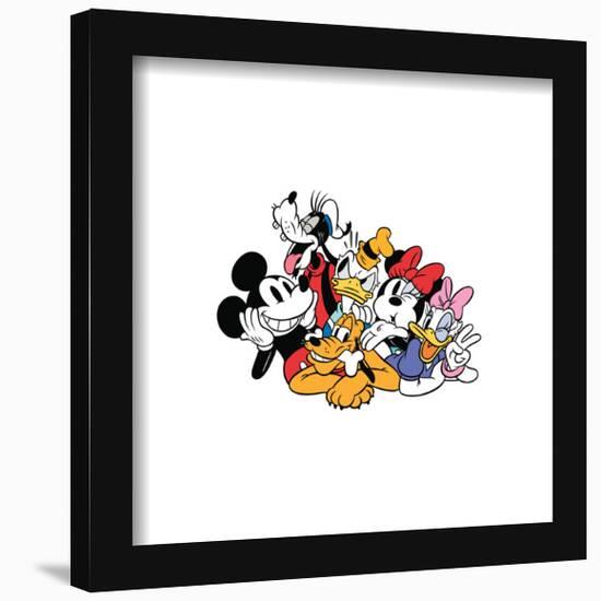 Gallery Pops Disney Mickey Mouse - Mickey and Friends Wall Art-Trends International-Framed Gallery Pops