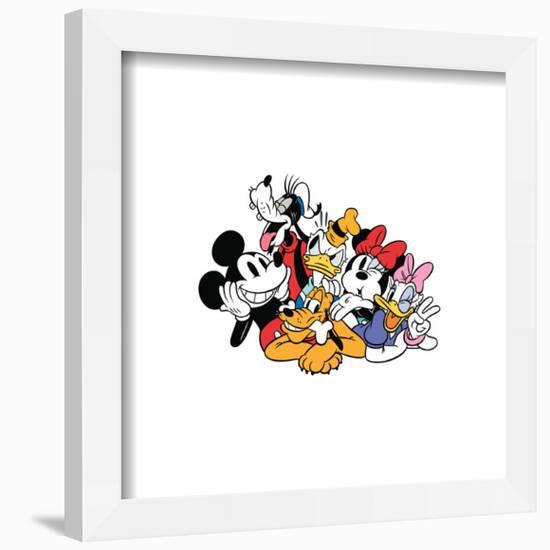 Gallery Pops Disney Mickey Mouse - Mickey and Friends Wall Art-Trends International-Framed Gallery Pops