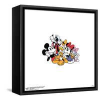 Gallery Pops Disney Mickey Mouse - Mickey and Friends Wall Art-Trends International-Framed Stretched Canvas