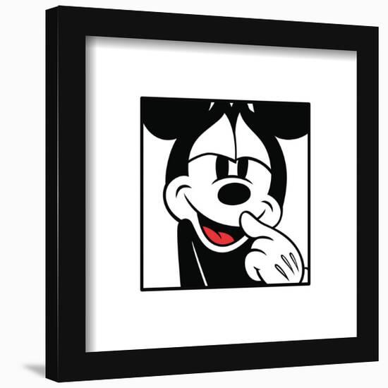 Gallery Pops Disney Mickey Mouse - Mickey Expressions - Bashful Wall Art-Trends International-Framed Gallery Pops