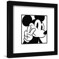 Gallery Pops Disney Mickey Mouse - Mickey Expressions - Peace Wall Art-Trends International-Framed Gallery Pops
