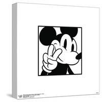 Gallery Pops Disney Mickey Mouse - Mickey Expressions - Peace Wall Art-Trends International-Stretched Canvas