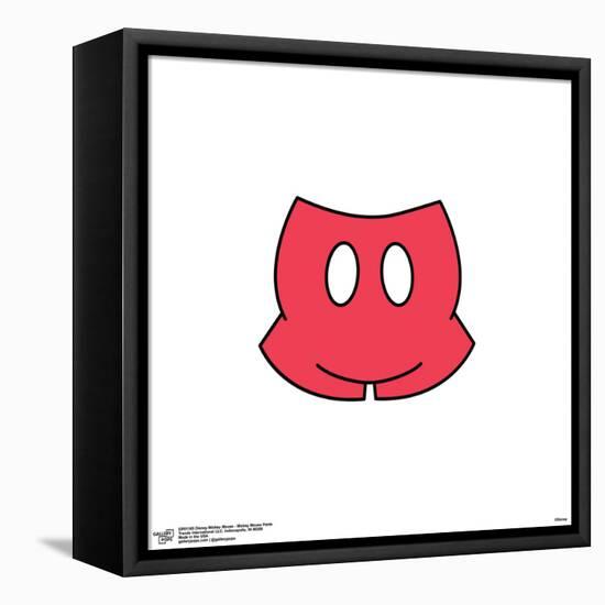 Gallery Pops Disney Mickey Mouse - Mickey Mouse Pants Wall Art-Trends International-Framed Stretched Canvas