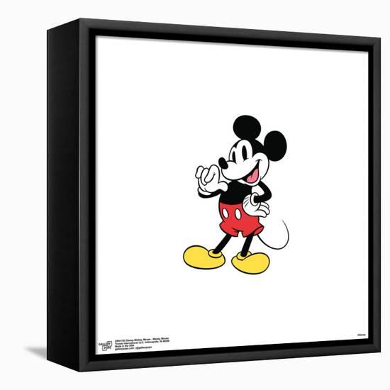 Gallery Pops Disney Mickey Mouse - Mickey Mouse Wall Art-Trends International-Framed Stretched Canvas