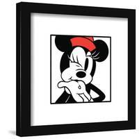 Gallery Pops Disney Mickey Mouse - Minnie Expressions - Blowing a Kiss Wall Art-Trends International-Framed Gallery Pops